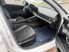 2022 Hyundai Elantra 1.5L CVT LUX Premium, белый — фото 19