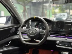 2023 Hyundai Elantra 1.5L CVT LUX Premium, белый — фото 20