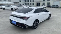2023 Hyundai Elantra 1.5L CVT GLX Elite, белый — фото 5