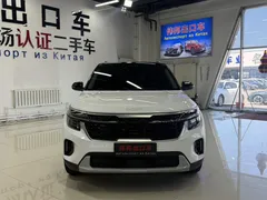 2023 Kia Seltos 1.5L IVT Luxury, белый — фото 2