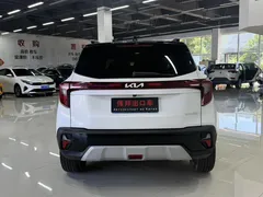 2023 Kia Seltos 1.5L IVT Luxury, белый — фото 5