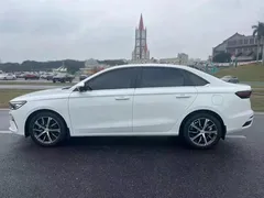 2022 Geely Emgrand 4th Gen 1.5L CVT Flagship, белый — фото 9