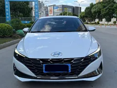2021 Hyundai Elantra 1.5L CVT GLX Elite, белый — фото 2