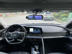 2021 Hyundai Elantra 1.5L CVT GLX Elite, белый — фото 4