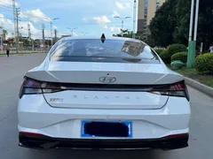 2021 Hyundai Elantra 1.5L CVT GLX Elite, белый — фото 8
