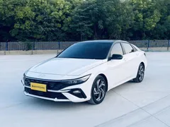2023 Hyundai Elantra 1.5L CVT GLX Elite, белый — фото 1