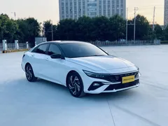 2023 Hyundai Elantra 1.5L CVT GLX Elite, белый — фото 3