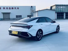 2023 Hyundai Elantra 1.5L CVT GLX Elite, белый — фото 4