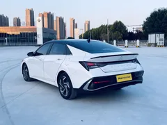 2023 Hyundai Elantra 1.5L CVT GLX Elite, белый — фото 6