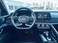 2023 Hyundai Elantra 1.5L CVT GLX Elite, белый — фото 10