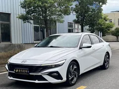2023 Hyundai Elantra 1.5L CVT GLX Elite, белый — фото 1