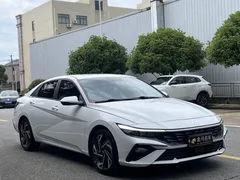 2023 Hyundai Elantra 1.5L CVT GLX Elite, белый — фото 2