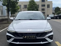 2023 Hyundai Elantra 1.5L CVT GLX Elite, белый — фото 3