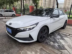 2022 Hyundai Elantra 1.5L CVT 20th SE 20th Anniversary, белый — фото 1