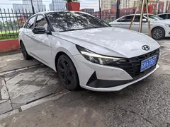 2022 Hyundai Elantra 1.5L CVT 20th SE 20th Anniversary, белый — фото 3