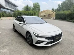 2023 Hyundai Elantra 1.5L CVT GLX Elite, белый — фото 3