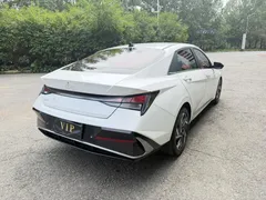 2023 Hyundai Elantra 1.5L CVT GLX Elite, белый — фото 4