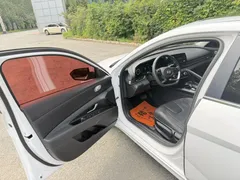 2023 Hyundai Elantra 1.5L CVT GLX Elite, белый — фото 8