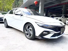 2023 Hyundai Elantra 1.5L CVT GLX Elite, белый — фото 3