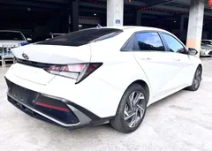 2023 Hyundai Elantra 1.5L CVT GLX Elite, белый — фото 9