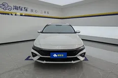 2023 Hyundai Elantra 1.5L CVT GLX Elite, белый — фото 3