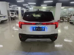 2023 Kia Seltos 1.5L IVT Luxury, белый — фото 13