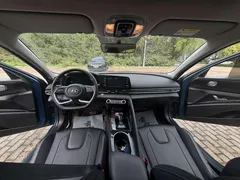 2022 Hyundai Elantra 1.5L CVT GLX Elite, синий — фото 6