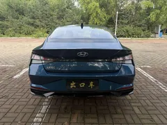 2022 Hyundai Elantra 1.5L CVT GLX Elite, синий — фото 8