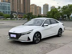 2022 Hyundai Elantra 1.5L CVT GLX Elite, белый — фото 1