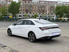 2022 Hyundai Elantra 1.5L CVT GLX Elite, белый — фото 4