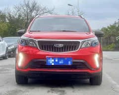 2021 Geely Vision X3 1.5L CVT Premium, красный — фото 2