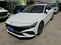 2023 Hyundai Elantra 1.5L CVT GLX Elite, белый — фото 1