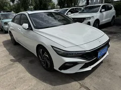 2023 Hyundai Elantra 1.5L CVT GLX Elite, белый — фото 3