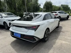 2023 Hyundai Elantra 1.5L CVT GLX Elite, белый — фото 4