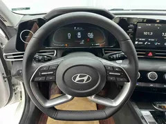 2023 Hyundai Elantra 1.5L CVT GLX Elite, белый — фото 9