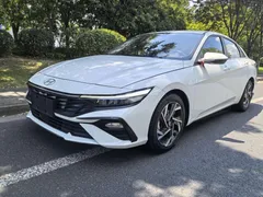 2023 Hyundai Elantra 1.5L CVT GLX Elite, белый — фото 1