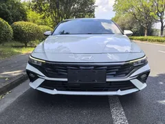 2023 Hyundai Elantra 1.5L CVT GLX Elite, белый — фото 2