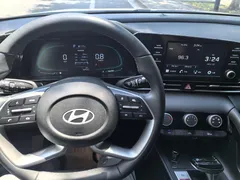 2023 Hyundai Elantra 1.5L CVT GLX Elite, белый — фото 6