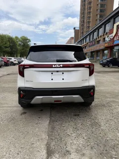 2023 Kia Seltos 1.5L IVT Luxury, белый — фото 5