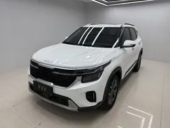 2023 Kia Seltos 1.5L IVT Luxury, белый — фото 3