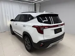 2023 Kia Seltos 1.5L IVT Luxury, белый — фото 5