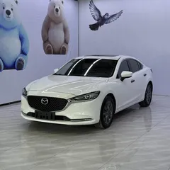 2021 Mazda Mazda6 2.0L Skyactiv Luxury, белый — фото 1