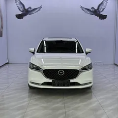 2021 Mazda Mazda6 2.0L Skyactiv Luxury, белый — фото 3