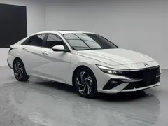 2023 Hyundai Elantra 1.5L CVT GLX Elite, белый — фото 3