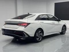 2023 Hyundai Elantra 1.5L CVT GLX Elite, белый — фото 6