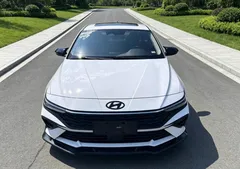 2023 Hyundai Elantra 1.5L CVT GLX Elite, белый — фото 2