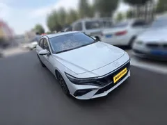 2023 Hyundai Elantra 1.5L CVT GLX Elite, белый — фото 3