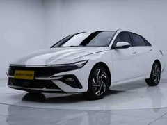 2023 Hyundai Elantra 1.5L CVT GLX Elite, белый — фото 1