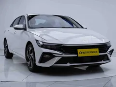 2023 Hyundai Elantra 1.5L CVT GLX Elite, белый — фото 3