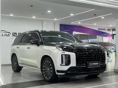 2023 Hyundai Palisade 3.5L AT 4WD Calligraphy 6-seat, белый — фото 3